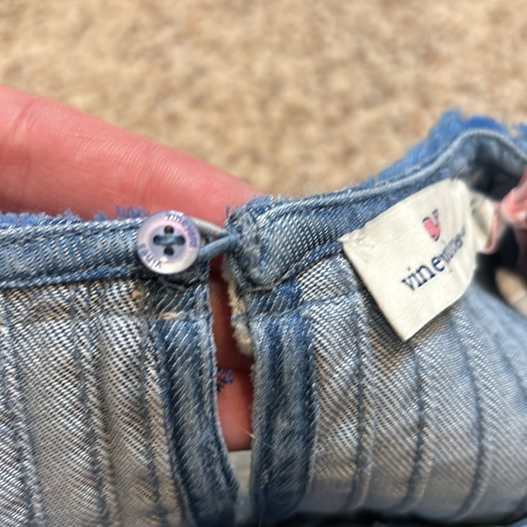 NWT! Vineyard Vines Chambray Sleeveless Dress - Picture 6 of 7